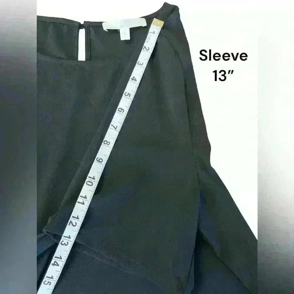 Adyson Parker black lightweight blouse. - Picture 6 of 10